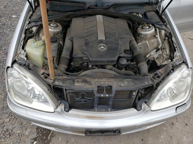 WDBNG84J03A316028 - 2003 MERCEDES-BENZ S 500 4MATIC SILVER photo 11