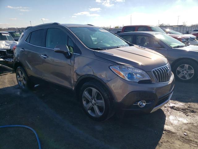 KL4CJBSB8EB785667 - 2014 BUICK ENCORE CONVENIENCE BROWN photo 4