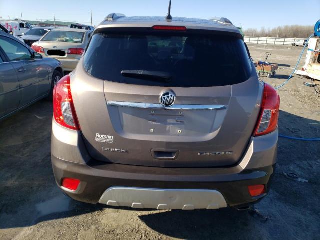 KL4CJBSB8EB785667 - 2014 BUICK ENCORE CONVENIENCE BROWN photo 6