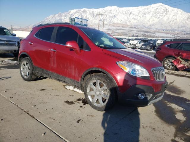 KL4CJHSB6GB674976 - 2016 BUICK ENCORE PREMIUM RED photo 4