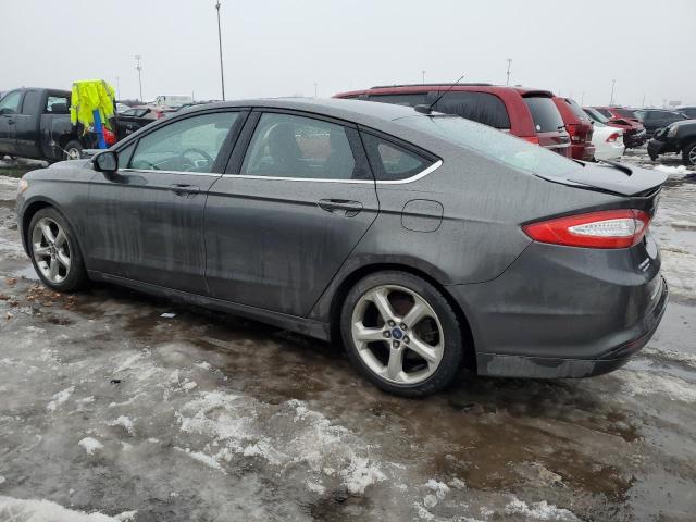 3FA6P0HD4GR119294 - 2016 FORD FUSION SE GRAY photo 2