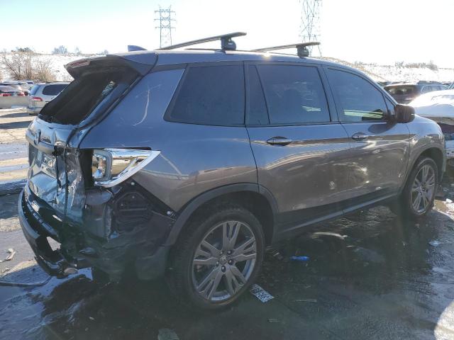 5FNYF8H56MB012340 - 2021 HONDA PASSPORT EXL CHARCOAL photo 3