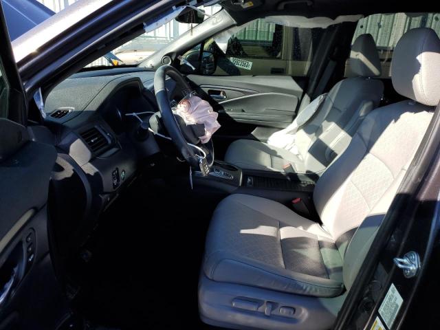 5FNYF8H56MB012340 - 2021 HONDA PASSPORT EXL CHARCOAL photo 7