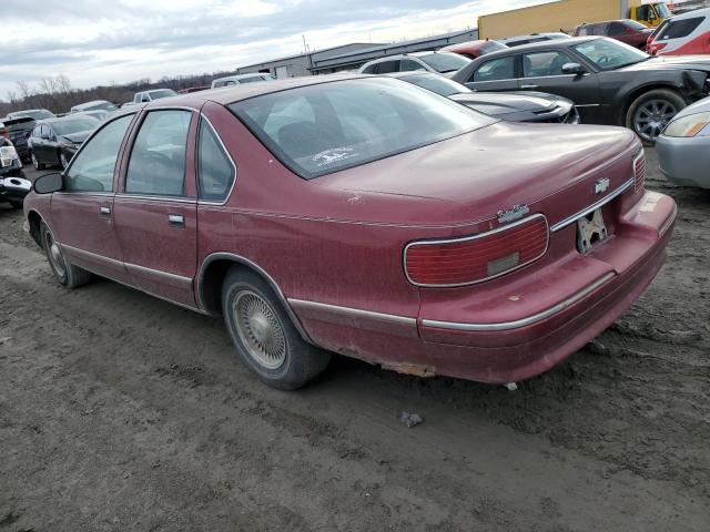 1G1BL52WXTR136692 - 1996 CHEVROLET CAPRICE CLASSIC MAROON photo 2