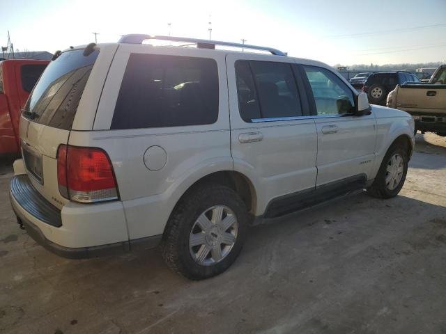 5LMEU78H33ZJ21952 - 2003 LINCOLN AVIATOR 白色 照片 3
