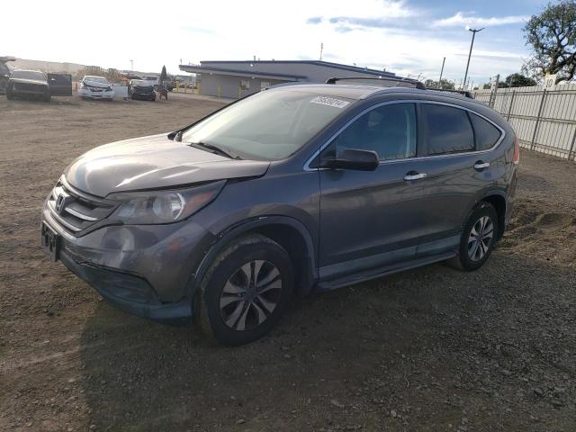 2HKRM3H31EH523713 - 2014 HONDA CR-V LX GRAY photo 1