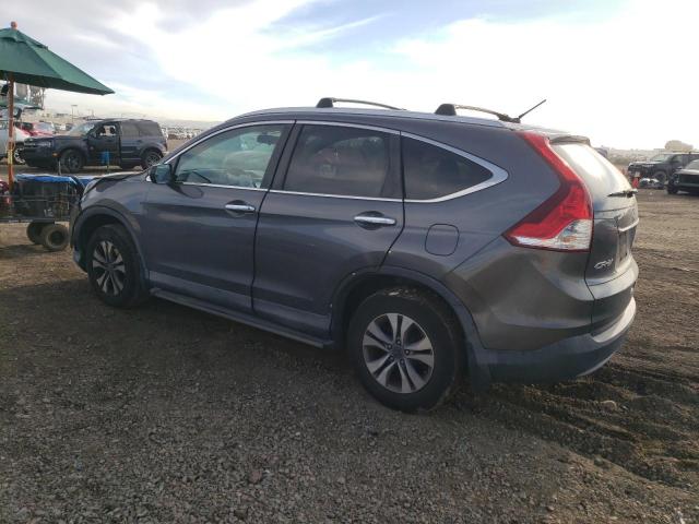 2HKRM3H31EH523713 - 2014 HONDA CR-V LX GRAY photo 2