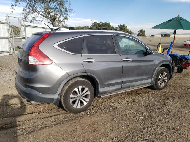 2HKRM3H31EH523713 - 2014 HONDA CR-V LX GRAY photo 3