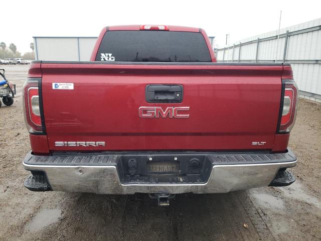 3GTP1NECXJG271494 - 2018 GMC SIERRA C1500 SLT RED photo 6