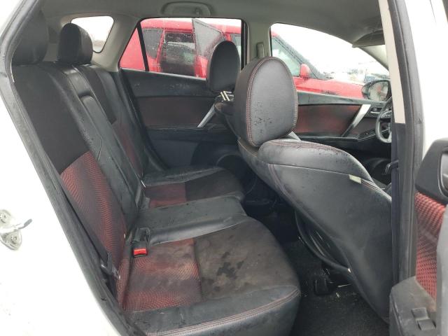 JM1BL1L38C1576848 - 2012 MAZDA SPEED 3 Ақ фото 10