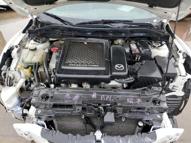 JM1BL1L38C1576848 - 2012 MAZDA SPEED 3 Ақ фото 11