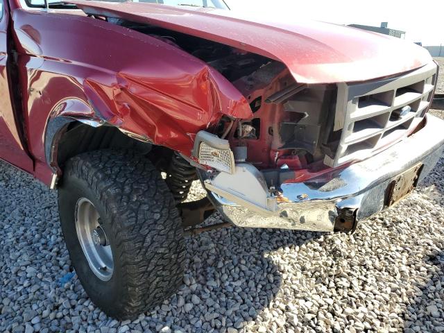1FTEF14Y0SLA34791 - 1995 FORD F150 RED photo 9