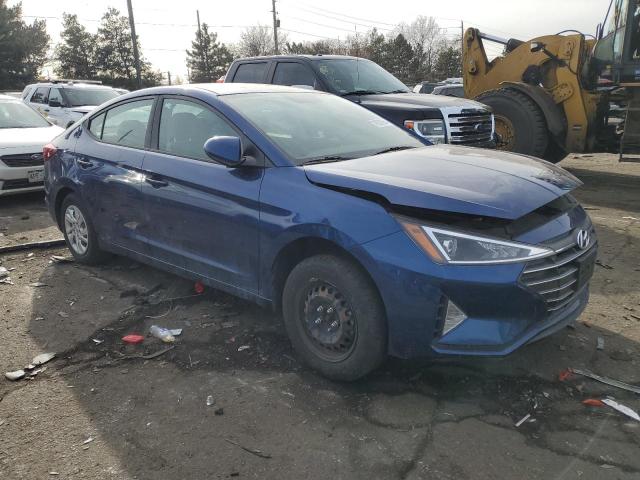 5NPD74LF6KH452626 - 2019 HYUNDAI ELANTRA SE BLUE photo 4