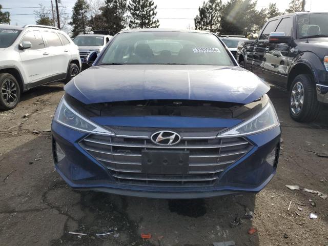 5NPD74LF6KH452626 - 2019 HYUNDAI ELANTRA SE BLUE photo 5