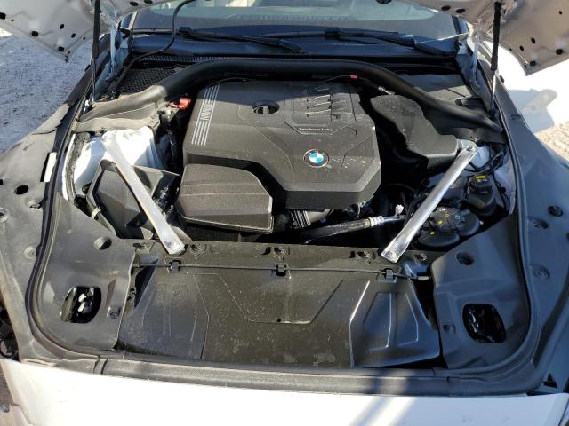 WBAHF3C05NWX81307 - 2022 BMW Z4 SDRIVE30I WHITE photo 11