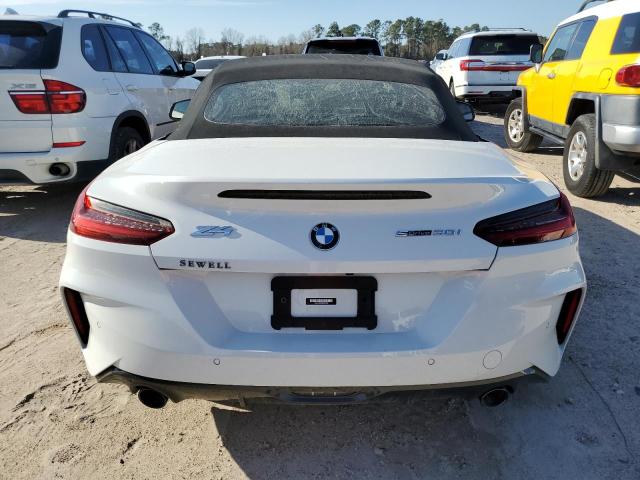 WBAHF3C05NWX81307 - 2022 BMW Z4 SDRIVE30I WHITE photo 6