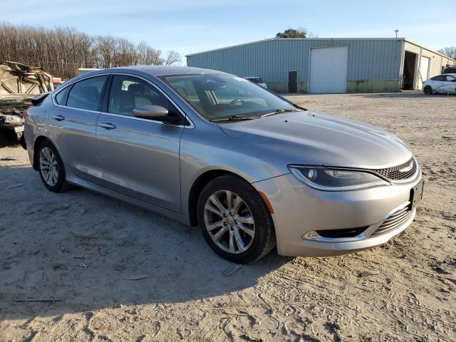 1C3CCCAB8FN600531 - 2015 CHRYSLER 200 LIMITED GRAY photo 4