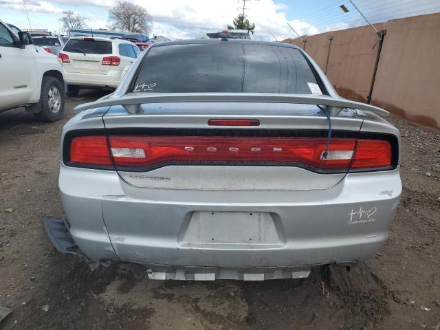 2C3CDXBG2CH203738 - 2012 DODGE CHARGER SE SILVER photo 6