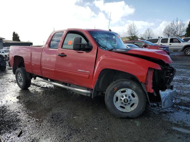 1GC2KXC84DZ301451 - 2013 CHEVROLET SILVERADO K2500 HEAVY DUTY LT RED photo 4