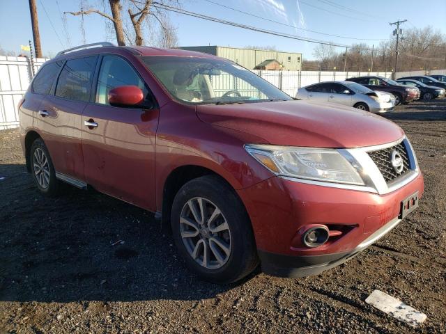 5N1AR2MM6GC631973 - 2016 NISSAN PATHFINDER S RED photo 4