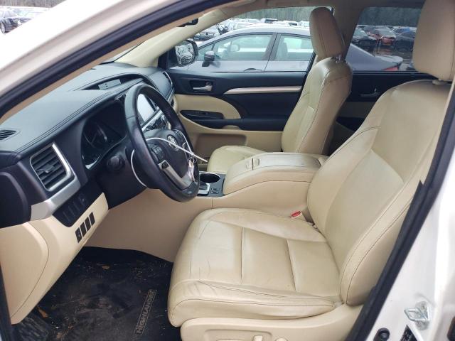 5TDKKRFH0FS053260 - 2015 TOYOTA HIGHLANDER XLE თეთრი ფოტო 7