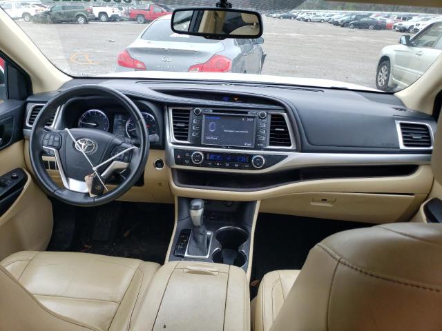 5TDKKRFH0FS053260 - 2015 TOYOTA HIGHLANDER XLE თეთრი ფოტო 8