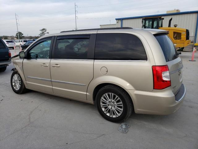 2C4RC1CG4FR621138 - 2015 CHRYSLER TOWN & COU TOURING L TAN photo 2