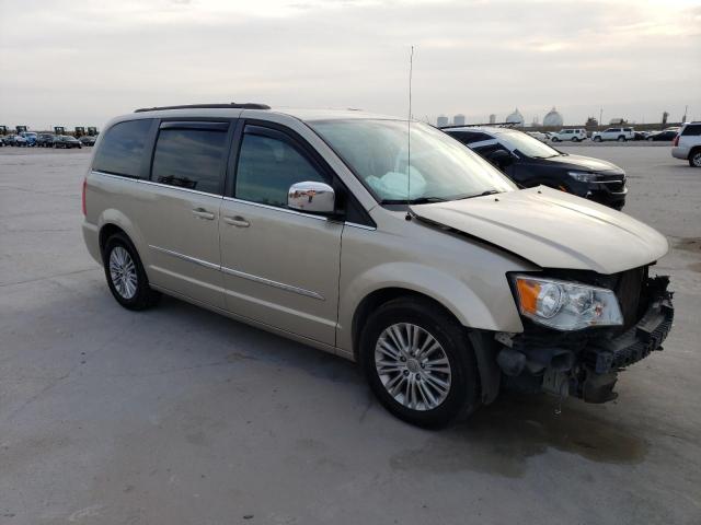 2C4RC1CG4FR621138 - 2015 CHRYSLER TOWN & COU TOURING L TAN photo 4