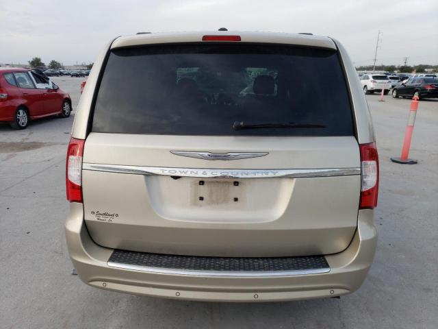 2C4RC1CG4FR621138 - 2015 CHRYSLER TOWN & COU TOURING L TAN photo 6