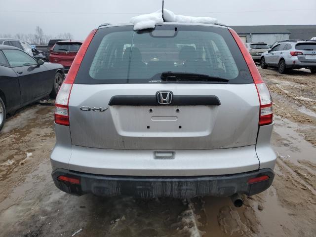 5J6RE48319L036669 - 2009 HONDA CR-V LX SILVER photo 6