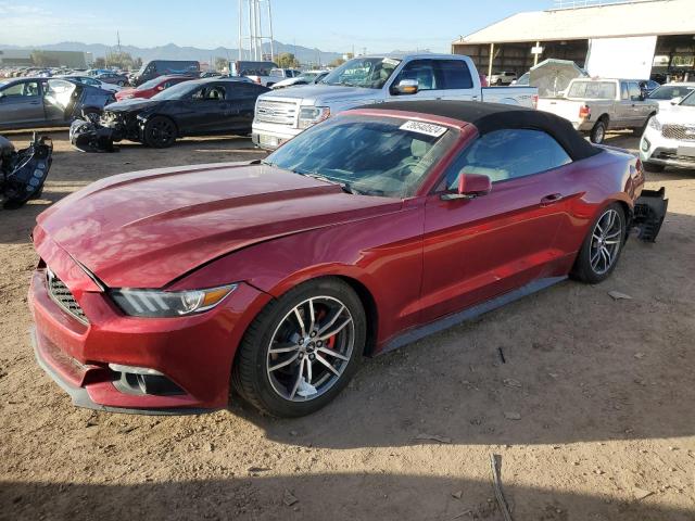 1FATP8UH8H5303118 - 2017 FORD MUSTANG RED photo 1