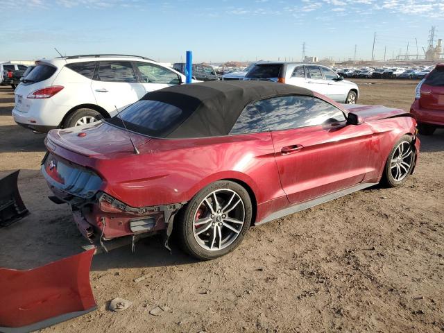 1FATP8UH8H5303118 - 2017 FORD MUSTANG RED photo 3