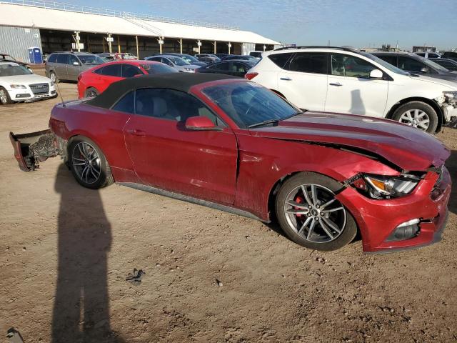 1FATP8UH8H5303118 - 2017 FORD MUSTANG RED photo 4