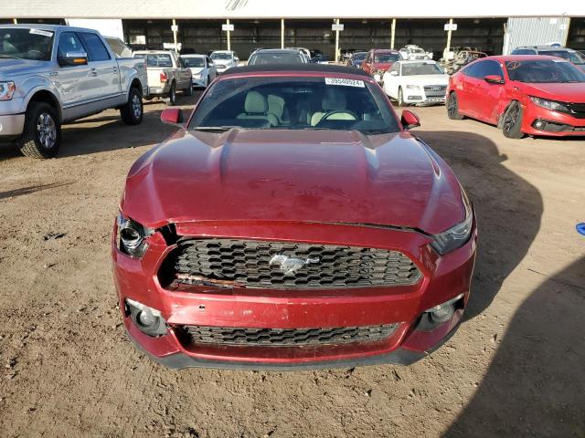 1FATP8UH8H5303118 - 2017 FORD MUSTANG RED photo 5