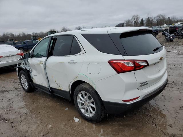 3GNAXUEV8KS662651 - 2019 CHEVROLET EQUINOX LT WHITE photo 2