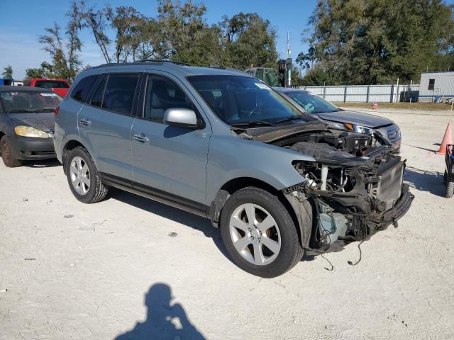 5NMSH13E97H121506 - 2007 HYUNDAI SANTA FE SE GRAY photo 4