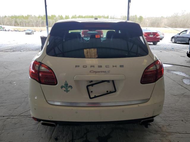 WP1AB2A23CLA42318 - 2012 PORSCHE CAYENNE S WHITE photo 6