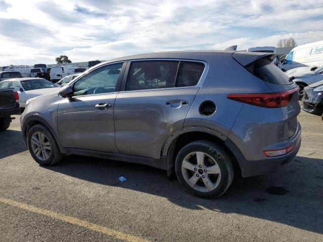 KNDPMCAC3H7275085 - 2017 KIA SPORTAGE LX GRAY photo 2