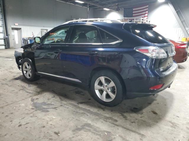 2T2BK1BA3AC031759 - 2010 LEXUS RX 350 BLUE photo 2