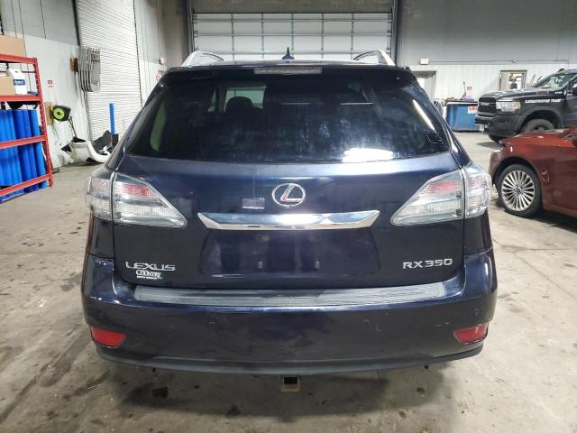 2T2BK1BA3AC031759 - 2010 LEXUS RX 350 BLUE photo 6