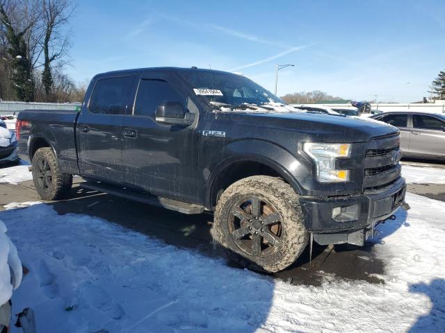 1FTFW1EF6FFC35049 - 2015 FORD F150 SUPERCREW BLACK photo 4