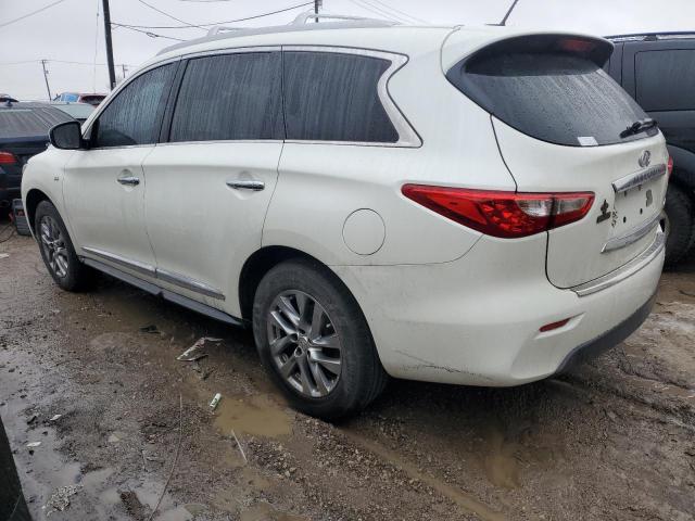 5N1AL0MN4FC559278 - 2015 INFINITI QX60 WHITE photo 2