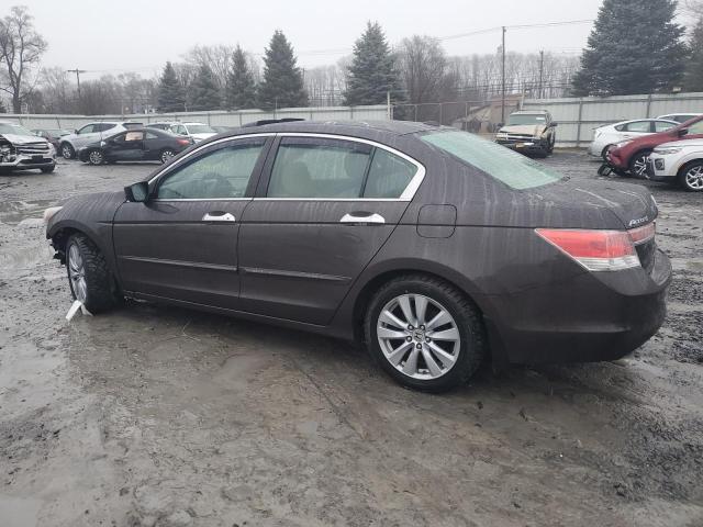 1HGCP3F80BA016432 - 2011 HONDA ACCORD EXL GRAY photo 2