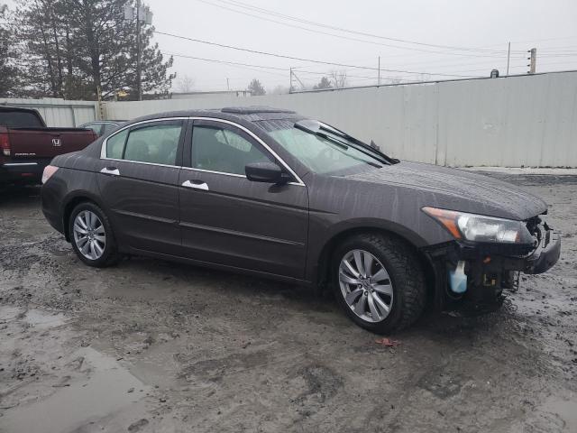 1HGCP3F80BA016432 - 2011 HONDA ACCORD EXL GRAY photo 4