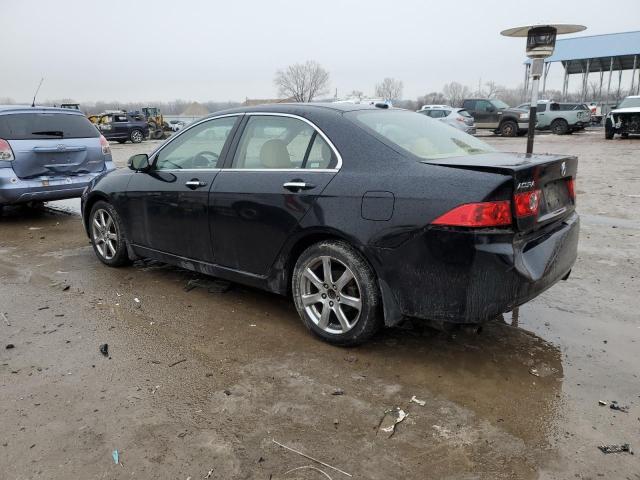 JH4CL96875C032227 - 2005 ACURA TSX BLACK photo 2