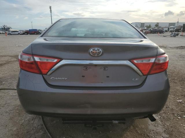 4T4BF1FK3FR509749 - 2015 TOYOTA CAMRY LE GRAY photo 6