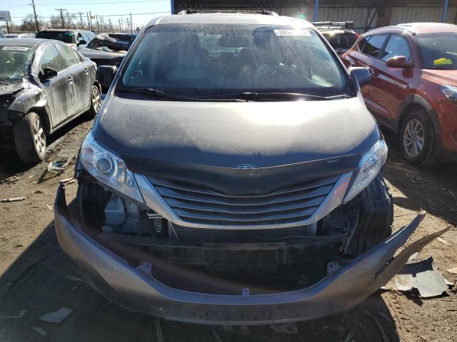 5TDYK3DC1DS304220 - 2013 TOYOTA SIENNA XLE CHARCOAL photo 5