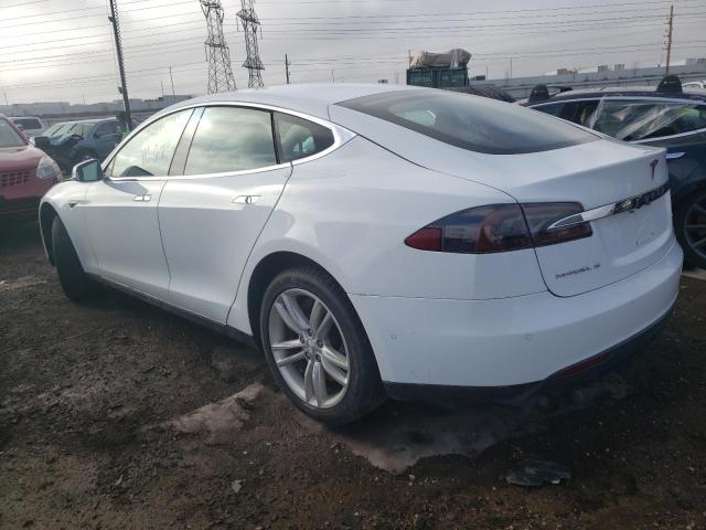 5YJSA1S15EFP57356 - 2014 TESLA MODEL S თეთრი ფოტო 2