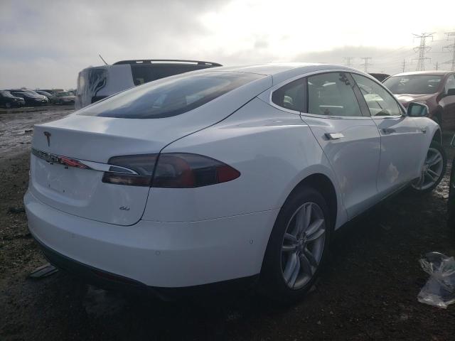 5YJSA1S15EFP57356 - 2014 TESLA MODEL S თეთრი ფოტო 3