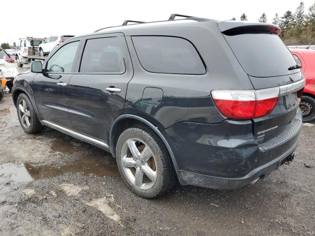 1D4SE5GT4BC593308 - 2011 DODGE DURANGO CITADEL BLACK photo 2